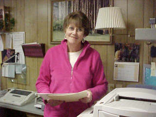 Connie M. Morral, title searcher and abstractor